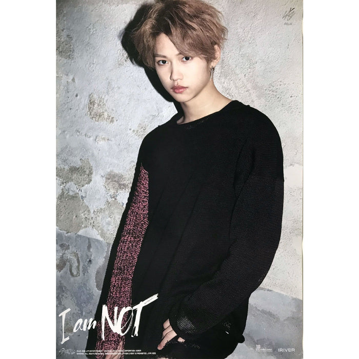 MUSIC PLAZA Poster I. Felix 스트레이키즈 | STRAY KIDS |  I AM NOT | POSTER