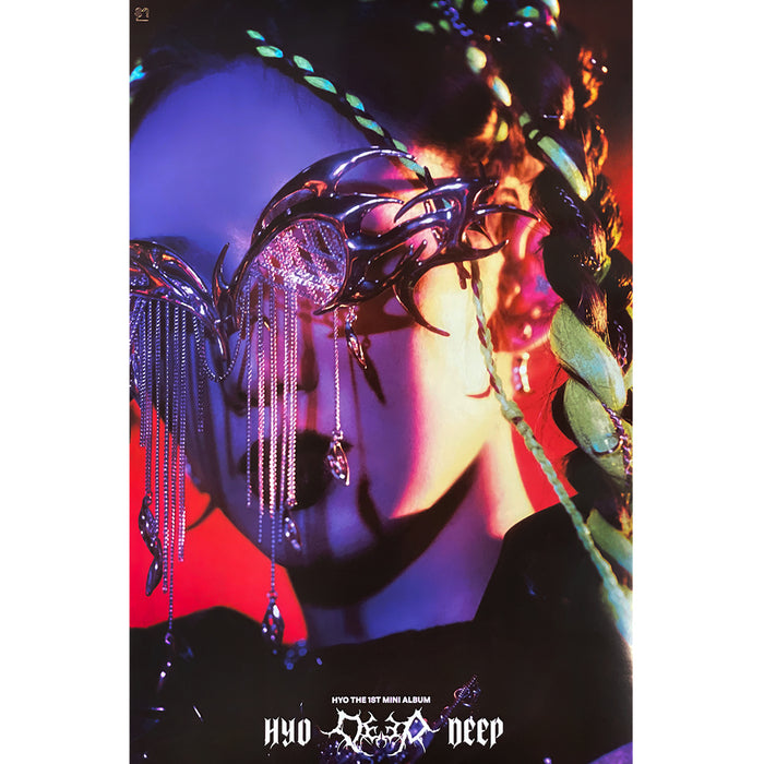 효연 | HYO | 1ST MINI ALBUM [ DEEP ] | (POISON VER. A) POSTER ONLY