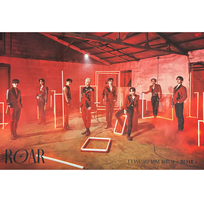 엘라스트 | E'LAST | 3RD MINI ALBUM [ ROAR ] | (RED VER.) POSTER ONLY