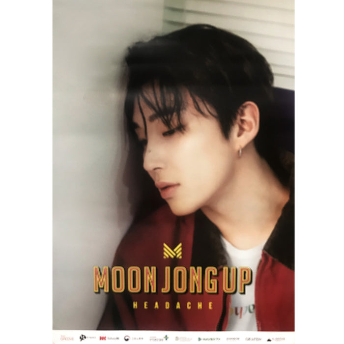 문종업 | MOON JONG UP | 1ST SINGLE ALBUM [ HEADACHE ] | POSTER ONLY