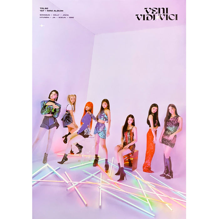 트라이비 | TRI.BE | 1ST MINI ALBUM [ VENI VIDI VICI ] | (UNIVERSE - A VER.) POSTER ONLY