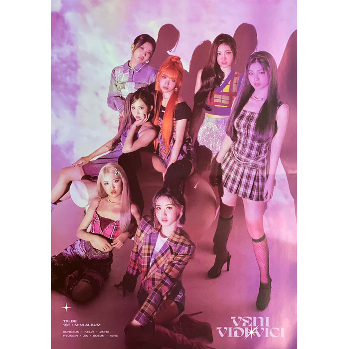 트라이비 | TRI.BE | 1ST MINI ALBUM [ VENI VIDI VICI ] | (UNIVERSE - B VER.) POSTER ONLY