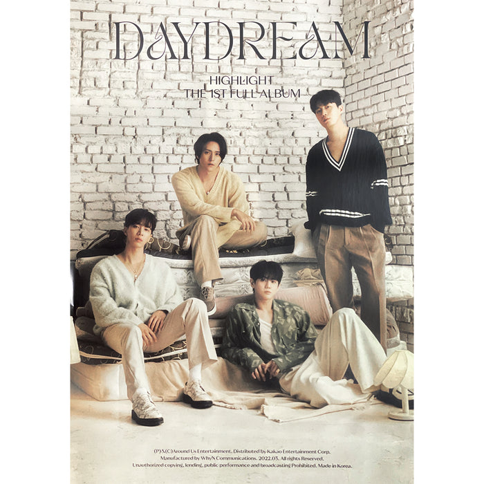 하이라이트 | HIGHLIGHT | 1ST ALBUM [ DAYDREAM ] | (IN THE DREAM VER.) POSTER ONLY