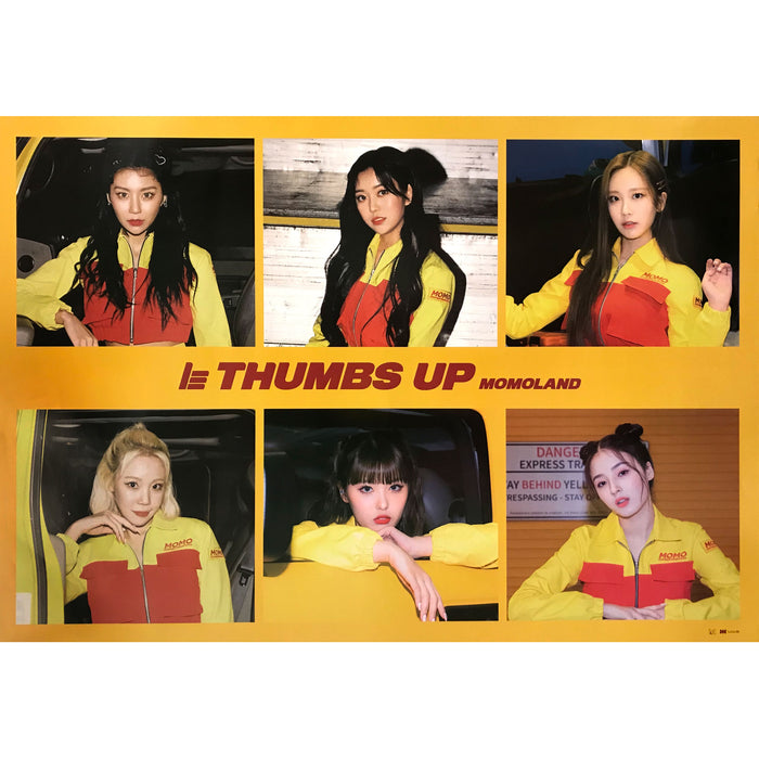 모모랜드 | MOMOLAND | 2ND SINGLE ALBUM [ THUMBS UP ] | (A VER.) POSTER ONLY