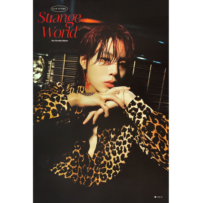 하성운 | HA SUNGWOON | 7TH MINI ALBUM [ STRANGE WORLD ] | (JEWEL CASE VER. A) POSTER ONLY