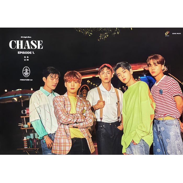 동키즈 | DONGKIZ | 5TH SINGLE ALBUM [ CHASE EPISODE 1. GGUM ] | (I'M MATURE VER.) POSTER ONLY