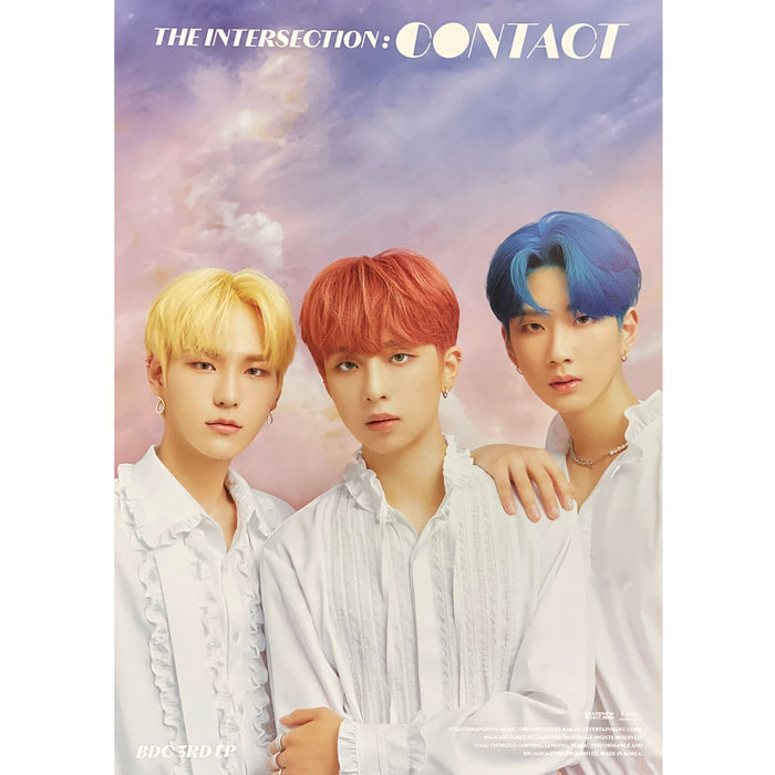 비디씨 | BDC | 3RD MINI ALBUM [ THE INTERSECTION: CONTACT ] | (CONTACT VER.) POSTER ONLY