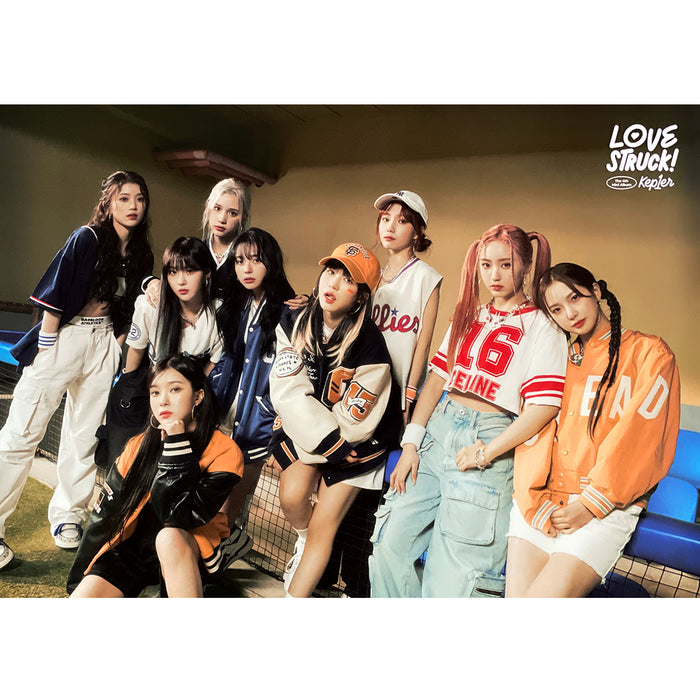 케플러 | KEP1ER | 4TH MINI ALBUM [ LOVESTRUCK ] | (LOVE STRIKE VER.) POSTER ONLY