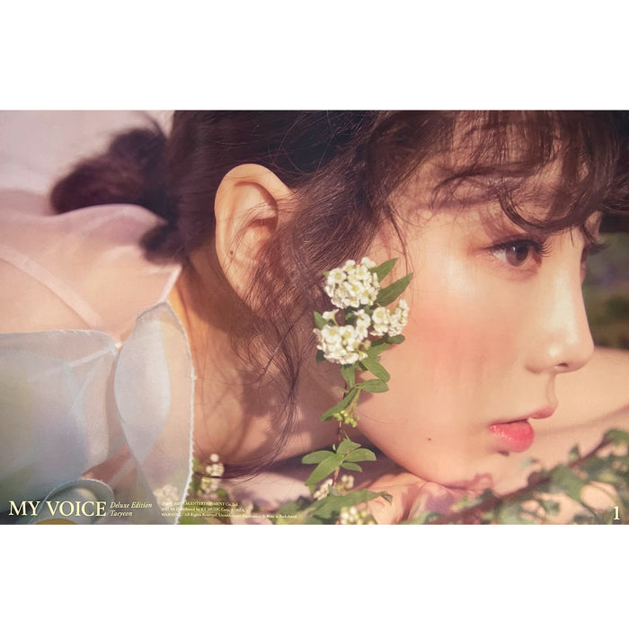 태연 | TAEYEON | 1ST ALBUM [ MY VOICE ] | (BLOSSOM VER.) POSTER ONLY