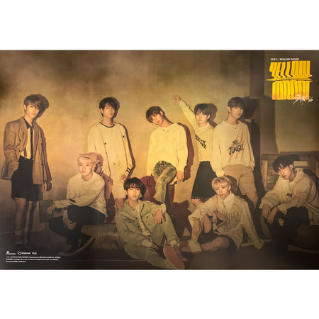 스트레이 키즈 (STRAY KIDS) - CLE 2 : YELLOW WOOD | (version 1) POSTER ONLY