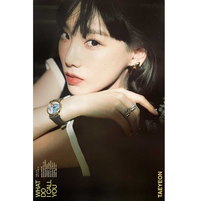 태연 | TAEYEON | 4TH MINI ALBUM [ WHAT DO I CALL YOU ] | (MY DAISY - A VER.) POSTER ONLY