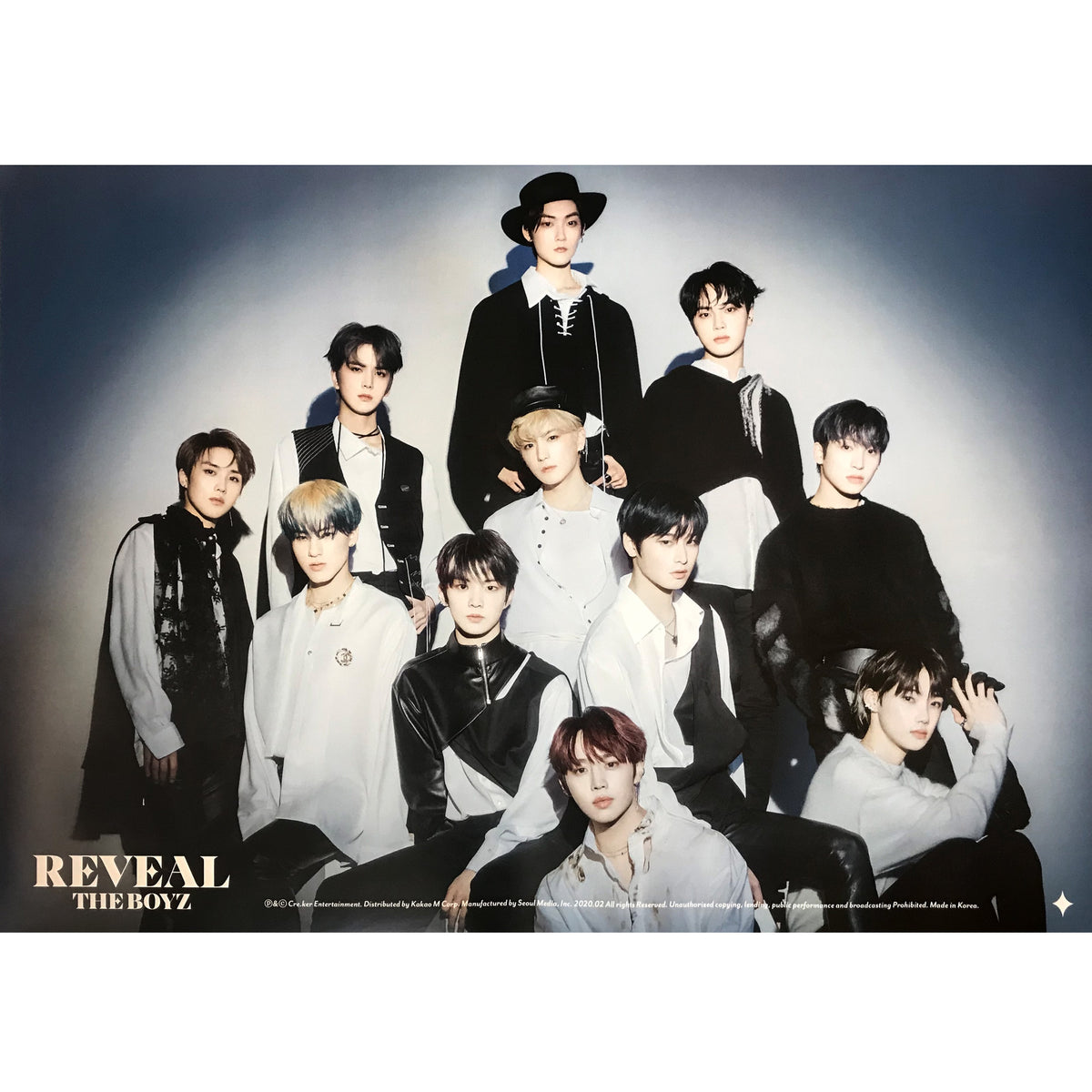 더보이즈 | THE BOYZ | 1ST ALBUM [ REVEAL ] | (MOON VER.) POSTER ONLY - Music  Plaza