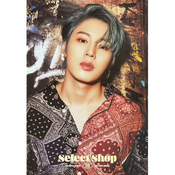 하성운 | HA SUNGWOON | 5TH MINI ALBUM REPACKAGE [ SELECT SHOP ] | (BITTER VER.) POSTER ONLY