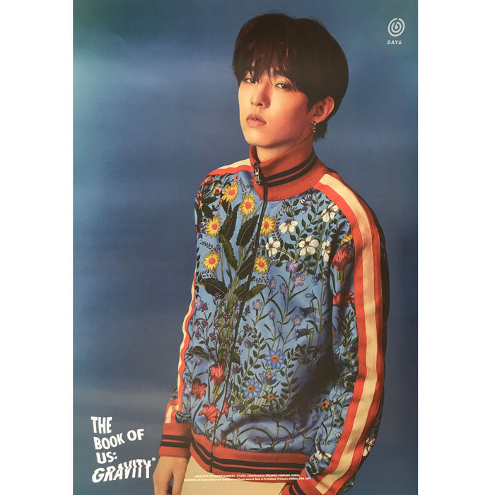 데이식스 | DAY6 | 5TH MINI ALBUM [ THE BOOK OF US: GRAVITY ] | (JAE VER.) POSTER ONLY