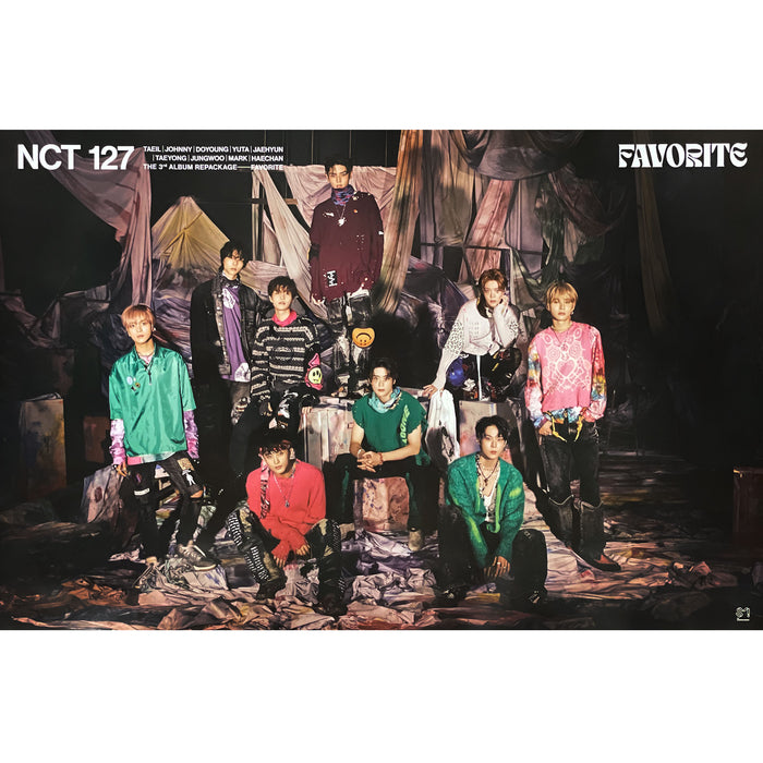 엔씨티127 | NCT 127 | 3RD ALBUM REPACKAGE [ FAVORITE ] | (CATHARSIS VER.) POSTER ONLY