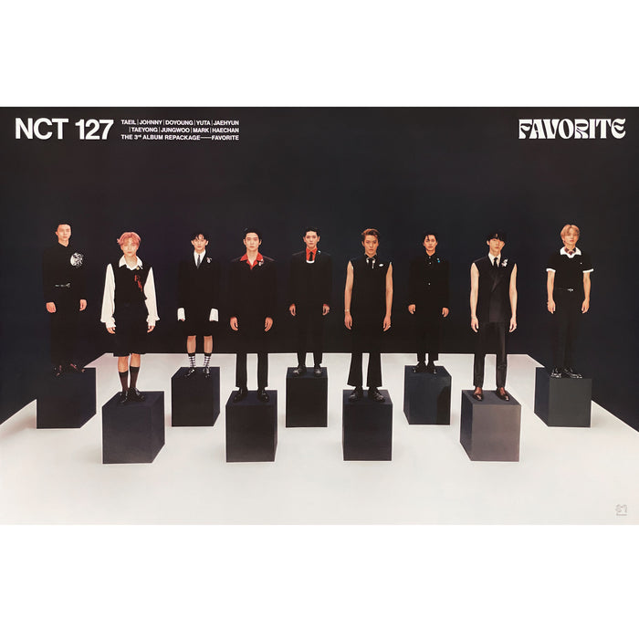 엔씨티127 | NCT 127 | 3RD ALBUM REPACKAGE [ FAVORITE ] | (CLASSIC VER.) POSTER ONLY