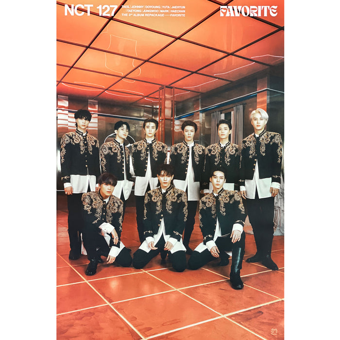 엔씨티127 | NCT 127 | 3RD ALBUM REPACKAGE [ FAVORITE ] | (KIHNO - TRAGIC VER.) POSTER ONLY