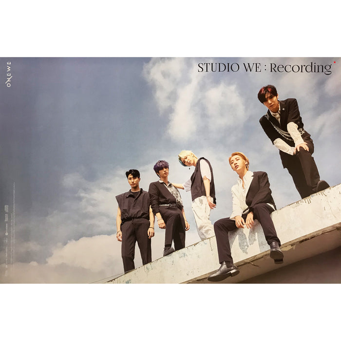 원위 | ONEWE | 1ST DEMO ALBUM [ STUDIO WE: RECORDING ] | (A VER.) POSTER ONLY