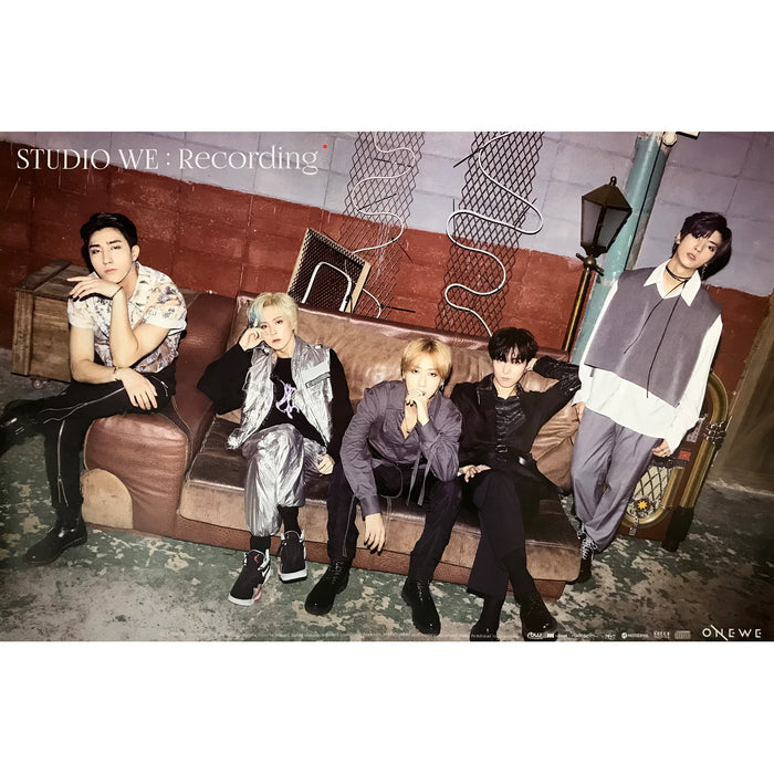 원위 | ONEWE | 1ST DEMO ALBUM [ STUDIO WE: RECORDING ] | (B VER.) POSTER ONLY