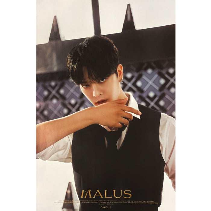 원어스 | ONEUS | 8TH MINI ALBUM [ MALUS ] | (RV VER.) POSTER ONLY