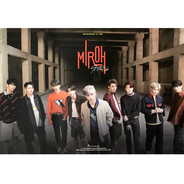 STRAY KIDS | 4TH MINI ALBUM [ CLE 1: MIROH ] | POSTER ONLY