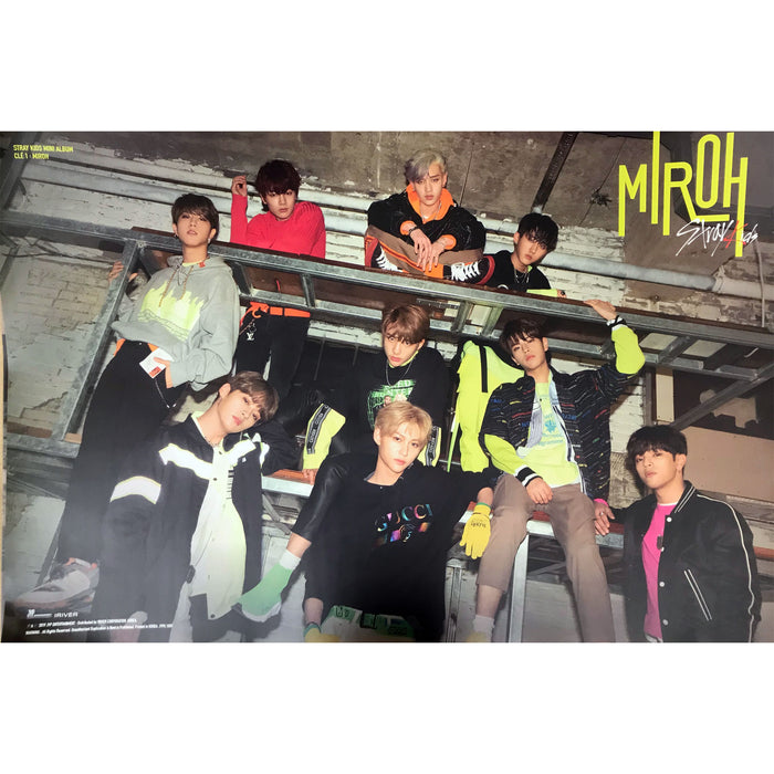 STRAY KIDS | 4TH MINI ALBUM [ CLE 1: MIROH ] | POSTER ONLY