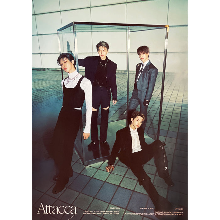 SEVENTEEN | 9TH MINI ALBUM [ ATTACCA ] | (A VER.) POSTER ONLY