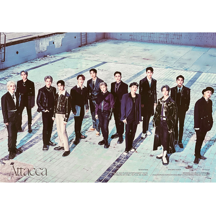 SEVENTEEN | 9TH MINI ALBUM [ ATTACCA ] | (D VER.) POSTER ONLY