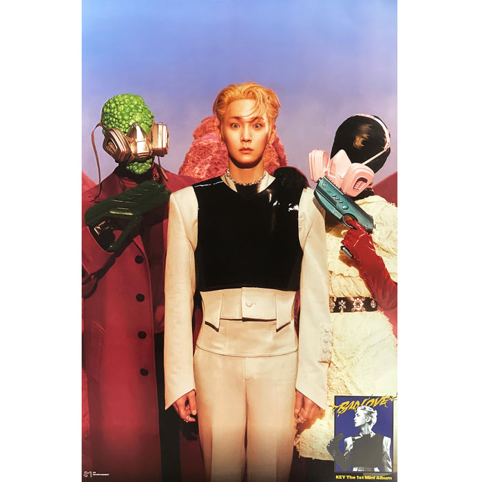 키 | KEY | 1ST MINI ALBUM [ BAD LOVE ] | (BOX SET - A VER.) POSTER ONLY