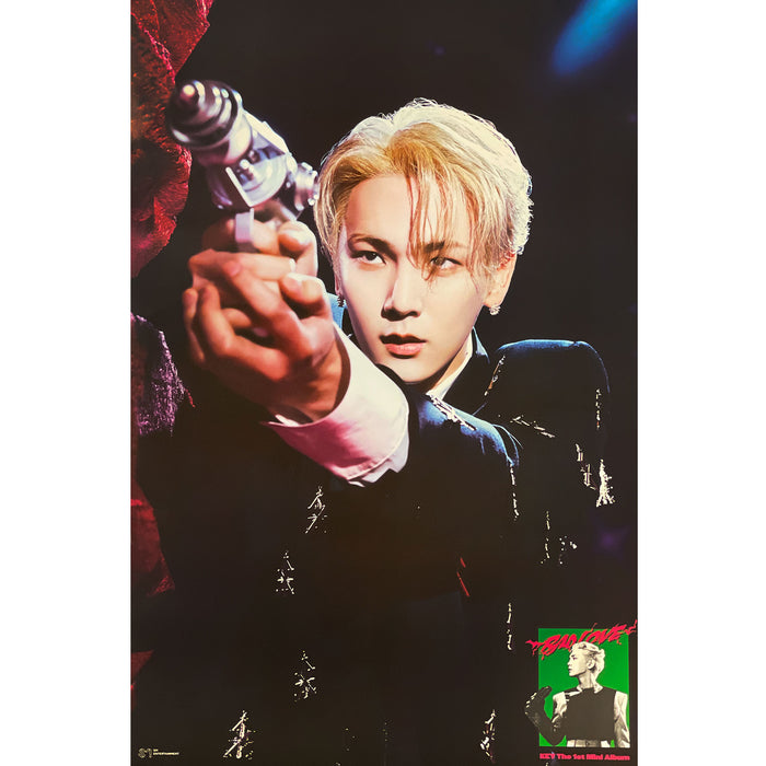 키 | KEY | 1ST MINI ALBUM [ BAD LOVE ] | (SPACE RAY GUN - A VER.) POSTER ONLY