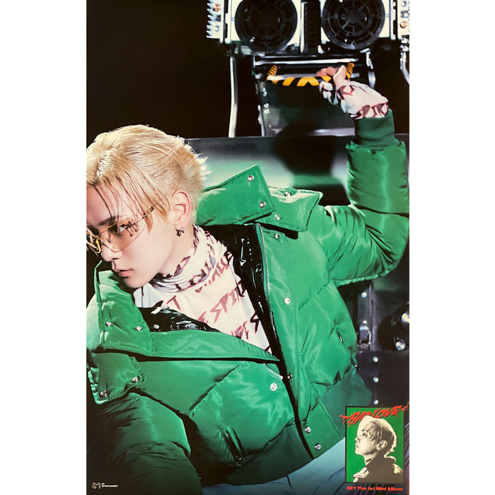 키 | KEY | 1ST MINI ALBUM [ BAD LOVE ] | (BOOKLET VER.) POSTER ONLY