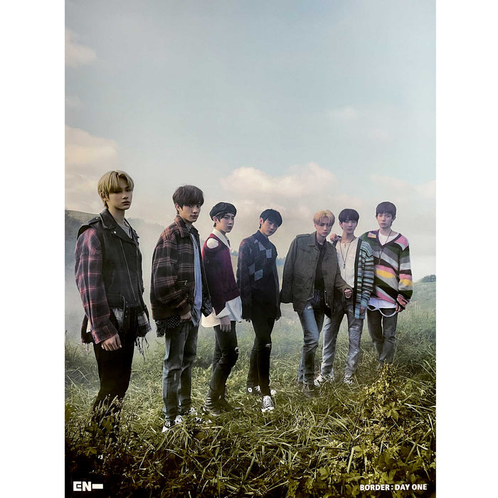 엔하이픈 | ENHYPEN | 1ST MINI ALBUM [ BORDER: DAY ONE ] | (DAWN VER.) POSTER ONLY