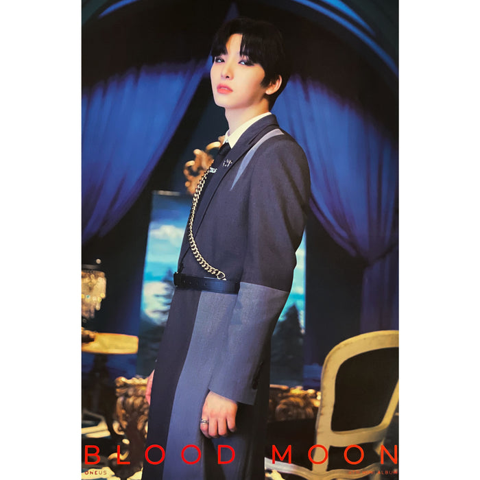 원어스 | ONEUS | 6TH MINI ALBUM [ BLOOD MOON ] | (SEOHO VER.) POSTER ONLY