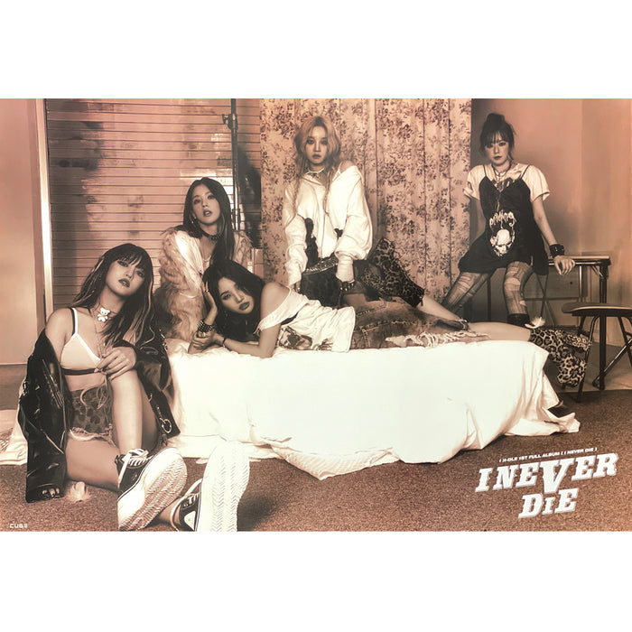 (여자) 아이들 | (G)I-DLE | 1ST FULL ALBUM [ I NEVER DIE ] | (SPOILED VER.) POSTER ONLY