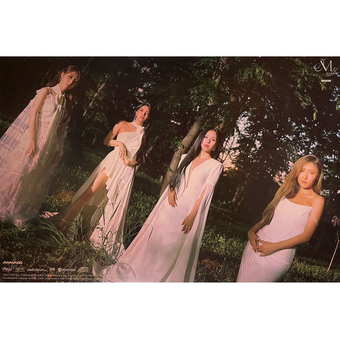 마마무 | MAMAMOO | 11TH MINI ALBUM [ WAW ] | (C VER.) POSTER ONLY