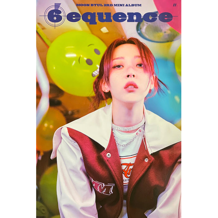 문별 | MOON BYUL | 3RD MINI ALBUM [ 6EQUENCE ] | (A VER.) POSTER ONLY