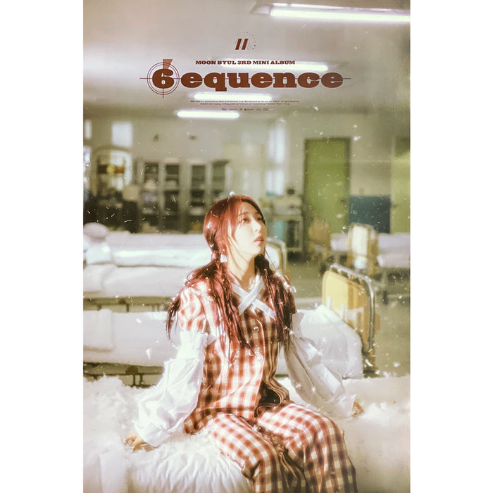 문별 | MOON BYUL | 3RD MINI ALBUM [ 6EQUENCE ] | (B VER.) POSTER ONLY