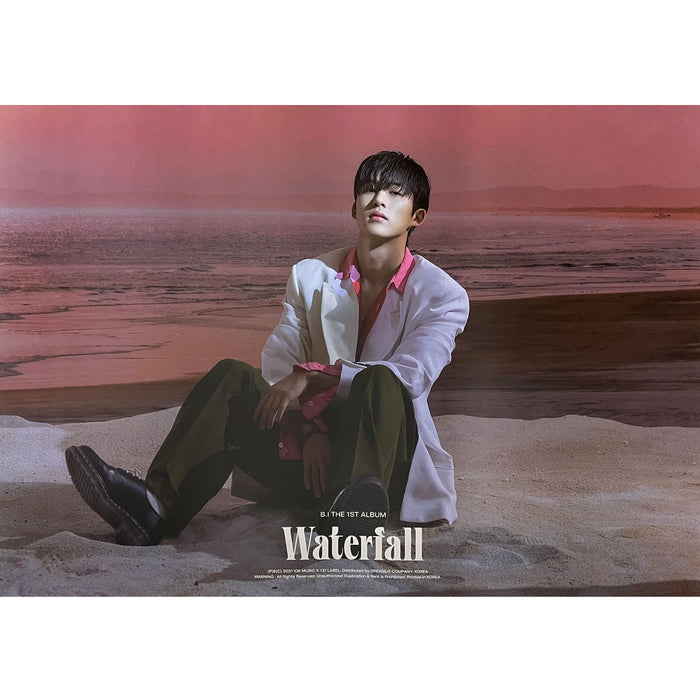 비아이 | B.I | 1ST FULL ALBUM [ WATERFALL ] | (WATERFALL VER.) POSTER ONLY