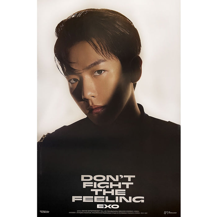 엑소 | EXO | SPECIAL ALBUM [ DON'T FIGHT THE FEELING ] | (JEWEL CASE - BAEKHYUN VER.) POSTER ONLY