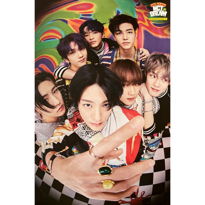 엔시티드림 | NCT DREAM | 1ST ALBUM [ HOT SAUCE ] | (CRAZY VER.) POSTER ONLY