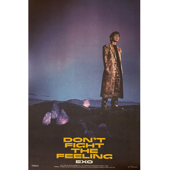 엑소 | EXO | SPECIAL ALBUM [ DON'T FIGHT THE FEELING ] | (PHOTO BOOK VER.1 - XIUMIN VER.) POSTER ONLY