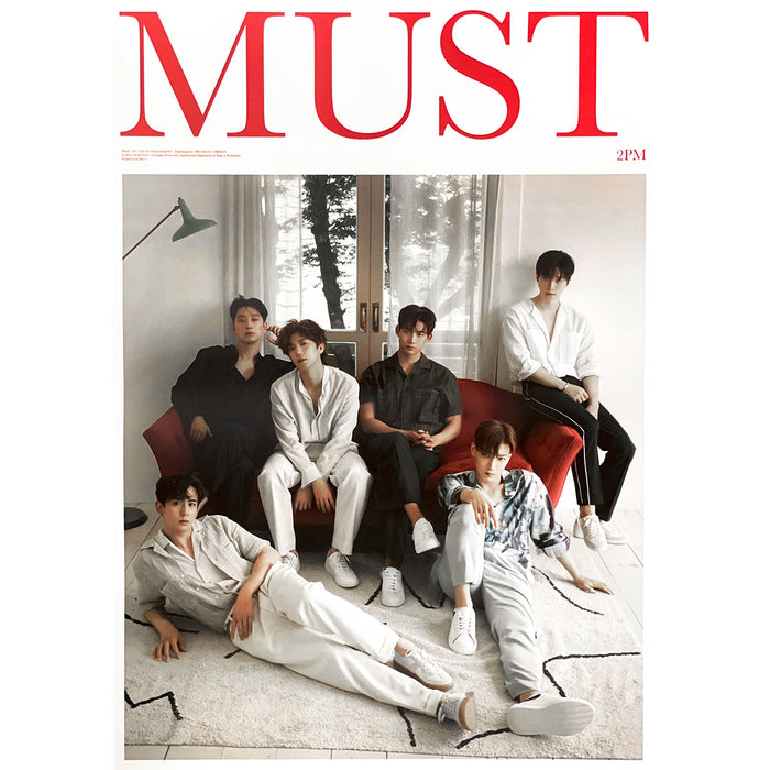 투피엠 | 2PM | 7TH ALBUM [ MUST ] | (LIGHT VER.) POSTER ONLY