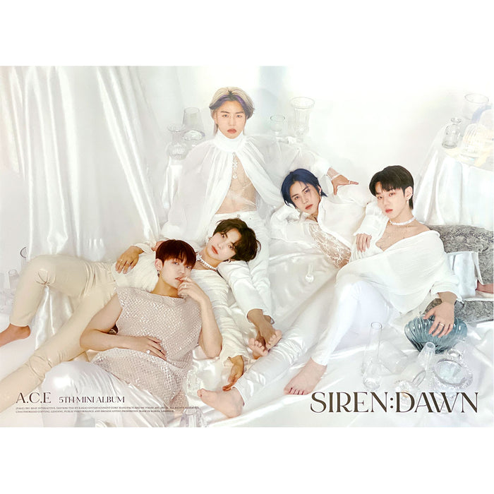 에이스 | A.C.E | 5TH MINI ALBUM [ SIREN: DAWN ] | (SUN VER.) POSTER ONLY