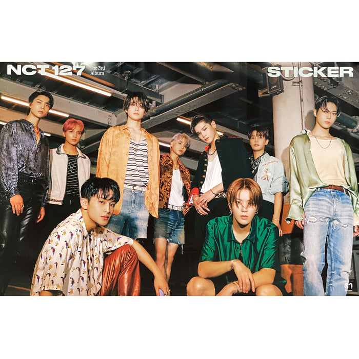 엔시티 127 | NCT 127 | 3RD ALBUM [ STICKER ] | (SEOUL CITY VER.) POSTER ONLY