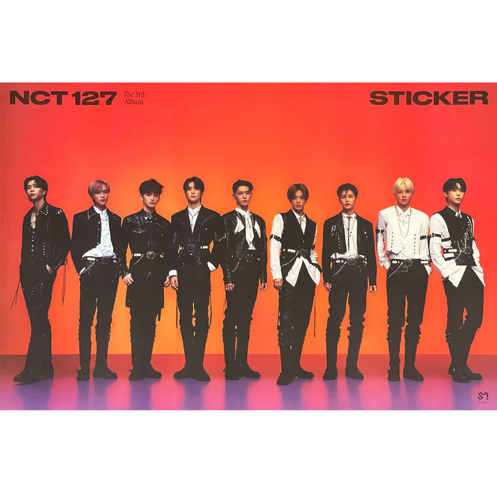 엔시티 127 | NCT 127 | 3RD ALBUM [ STICKER ] | (STICKER VER.) POSTER ONLY