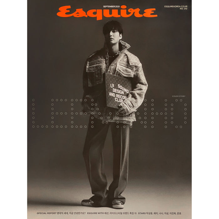 에스콰이어 | ESQUIRE | [ LEE MINHO ] COVER | 2021-9 | (C VER.) POSTER ONLY