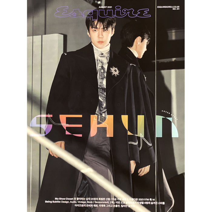 에스콰이어 | ESQUIRE | [ SEHUN ] COVER | 2021-8 | (A VER.) POSTER ONLY