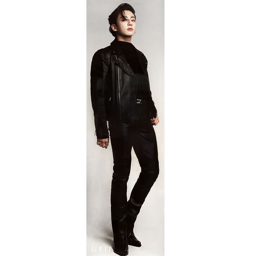 Joe Jungkook Red Leather Jacket  BTS World Singer Jungkook Jacket