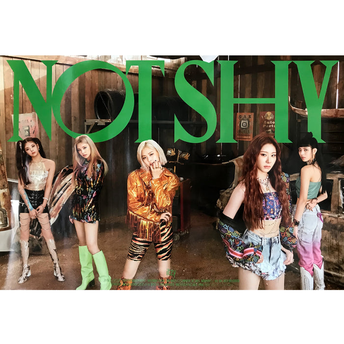 있지 | ITZY | 3RD MINI ALBUM [ NOT SHY ] | (B VER.) POSTER ONLY