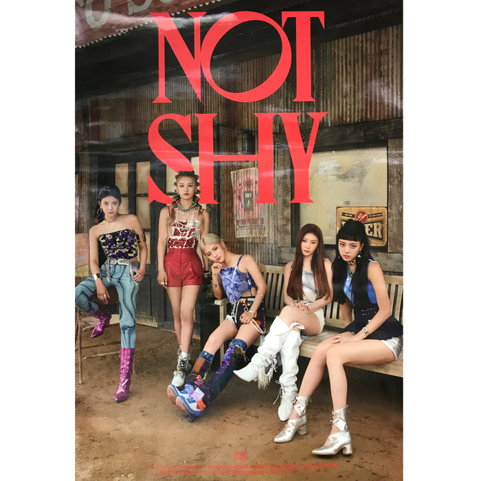 있지 | ITZY | 3RD MINI ALBUM [ NOT SHY ] | (C VER.) POSTER ONLY